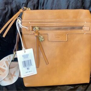 Lucky Brand Leather Crossbody NWT